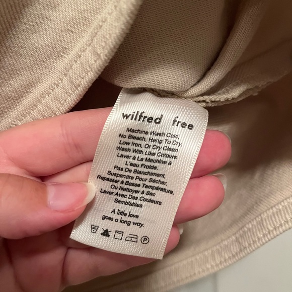 NWOT Wilfred Free Penske Mini Skirt - Picture 5 of 6